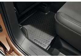 Allwetterfussmatten, hinten VW Caddy 5 (2021-heute)