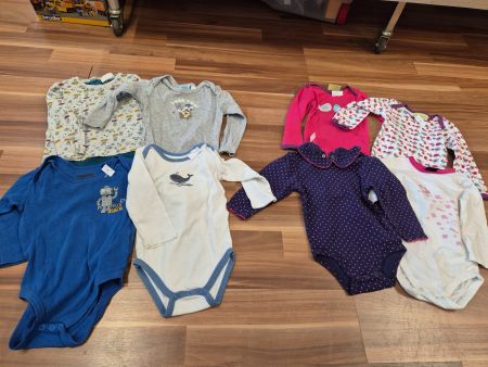 1 4er Set Bodysgr 74 langarm nach Wahl B1