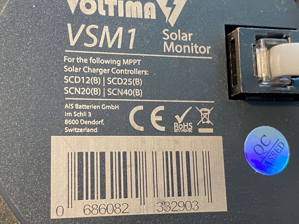 Solar Monitor Voltima (Neu und originalverpackt) in Balgach für CHF 25 ...