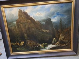 Francois Diday Wetterhorn Repro.