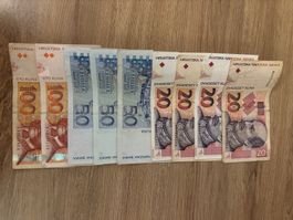 Kroatien 430 Kuna Banknoten = 50 CHF