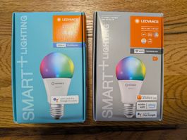 2 LEDVANCE Smart+ LED Lampen E27 Multicolor Set neu