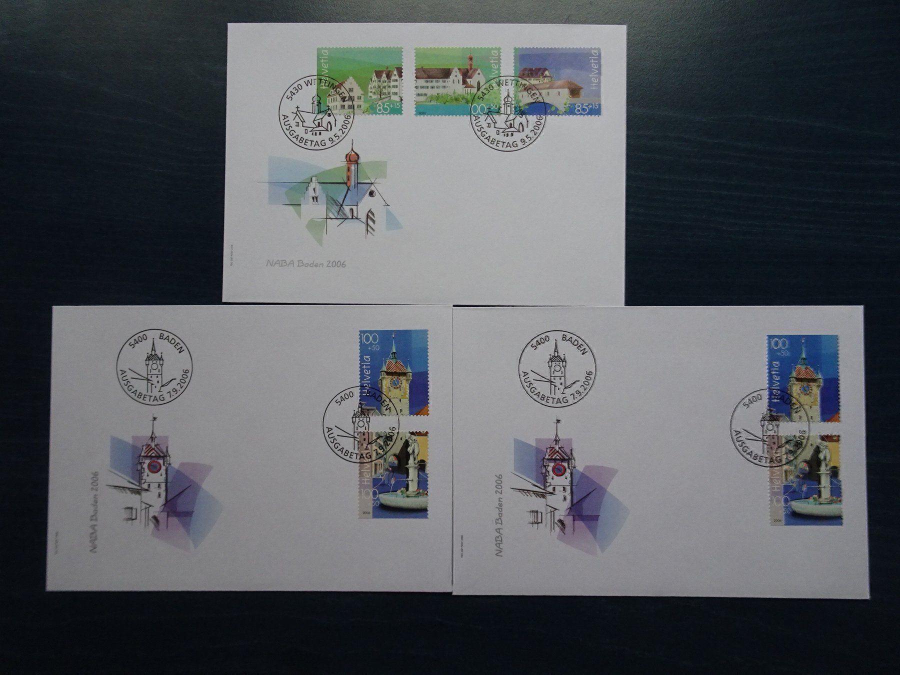 Alle Briefmarken: NABA Baden 2006 – Neu (gemäss Beschreibung) aus Aadorf von Chnorli-Furz