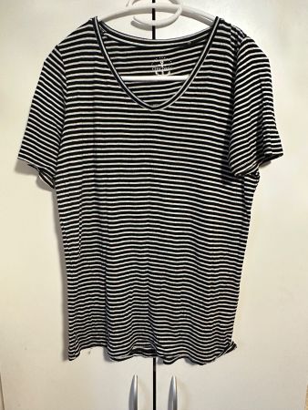 Damen T-Shirt CHICORÉE gestreift Grösse S