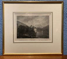 Vue panoramique du château de Chillon