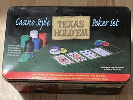 TEXAS HOLD‘EM „Casino Style Poker Set“ / Neu!