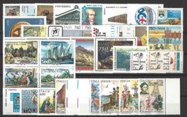 ITALIEN 1992 JAHRGANG LUXUS MNH/**