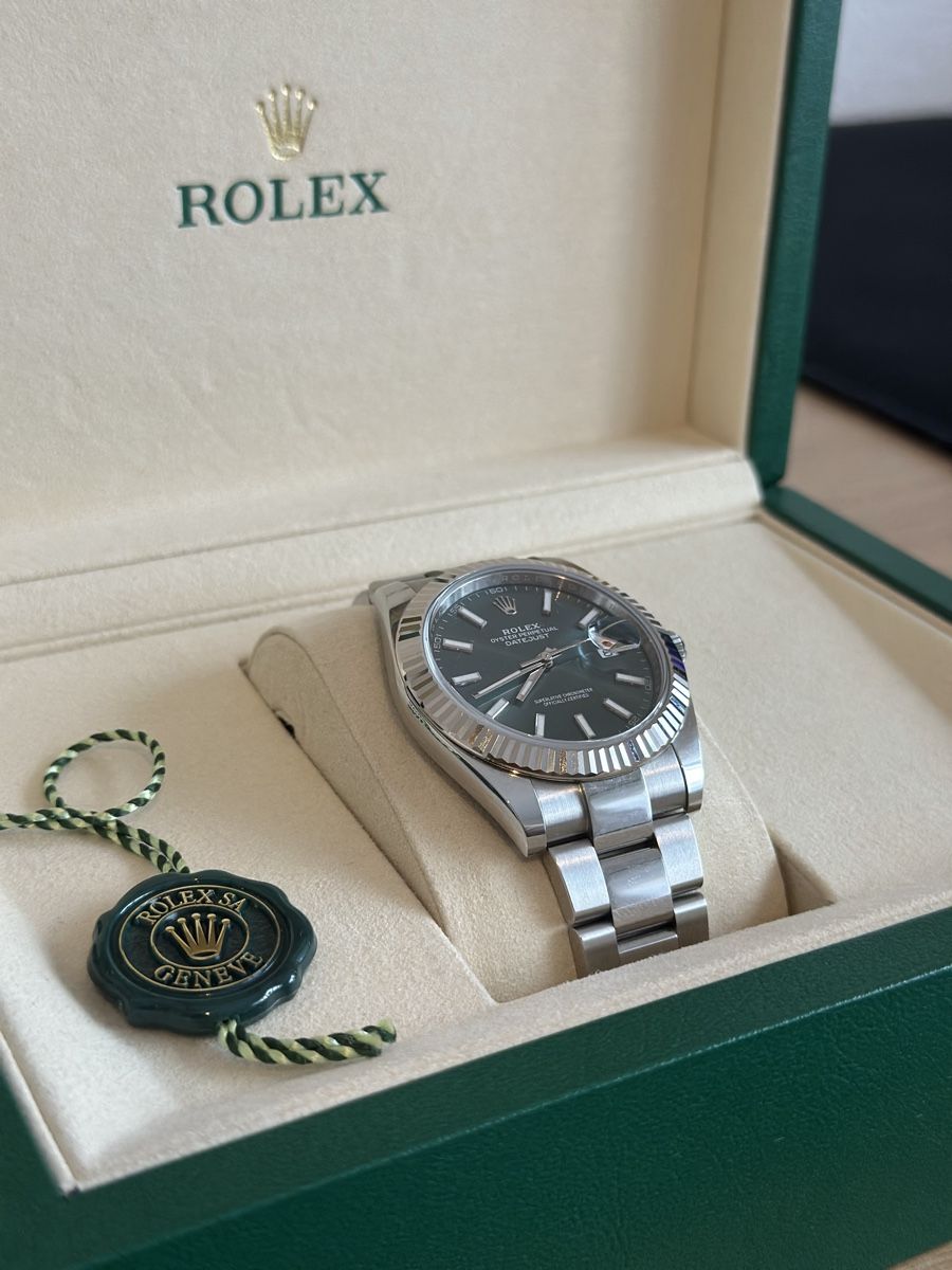 Rolex Montres: Rolex DateJust 41 mm vert menthe – D'occasion à Sion par edi_2bjg 2
