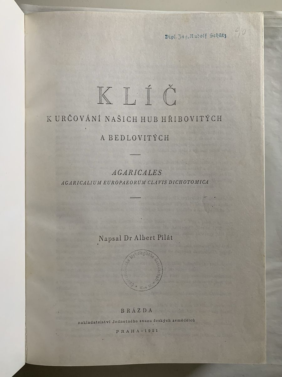 Libri: Agaricales - Dr. Albert Pilát – Usato da Luzern venduto da flo6005 1