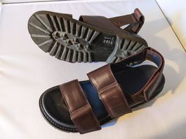 COS : Sandales cuir bordeaux 40.5-41