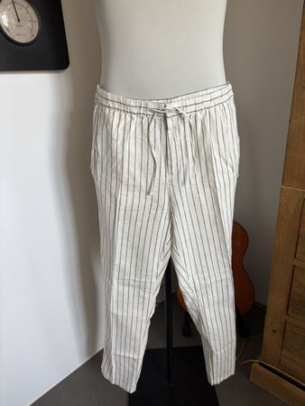 H&M Sommerhose, gestreift, Grösse M, Regular Fit.