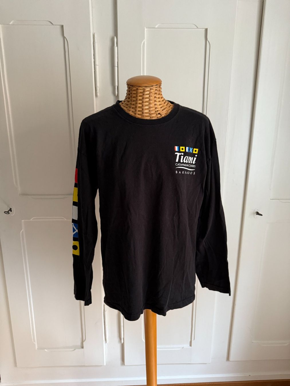 T-shirt: Barbados Langarmshirt schwarz L – Usato da Zürich venduto da Diazaio