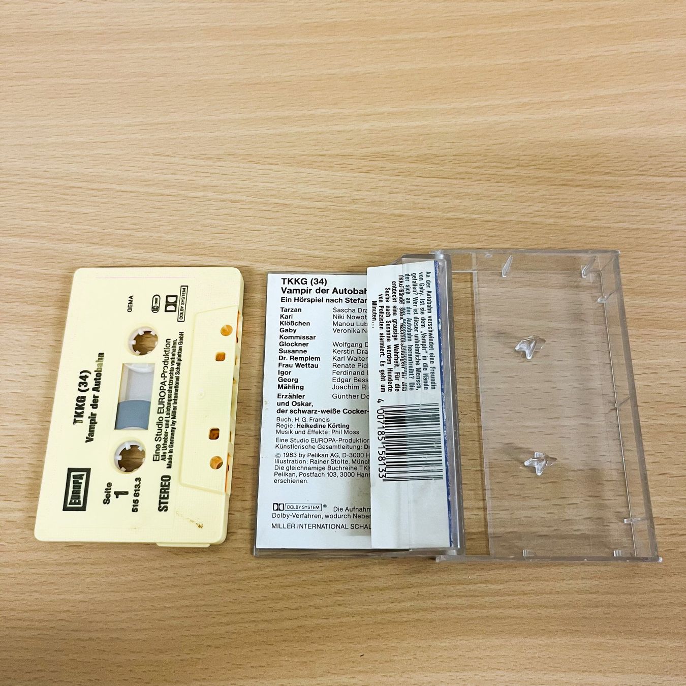 Musicassette: MC - TKKG - Vampir der Autobahn - Nr. 34 – Usato da Amlikon-Bissegg venduto da riestig 1