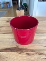 Roter Blumentopf, Top Zustand - Passend für jede Pflanze!