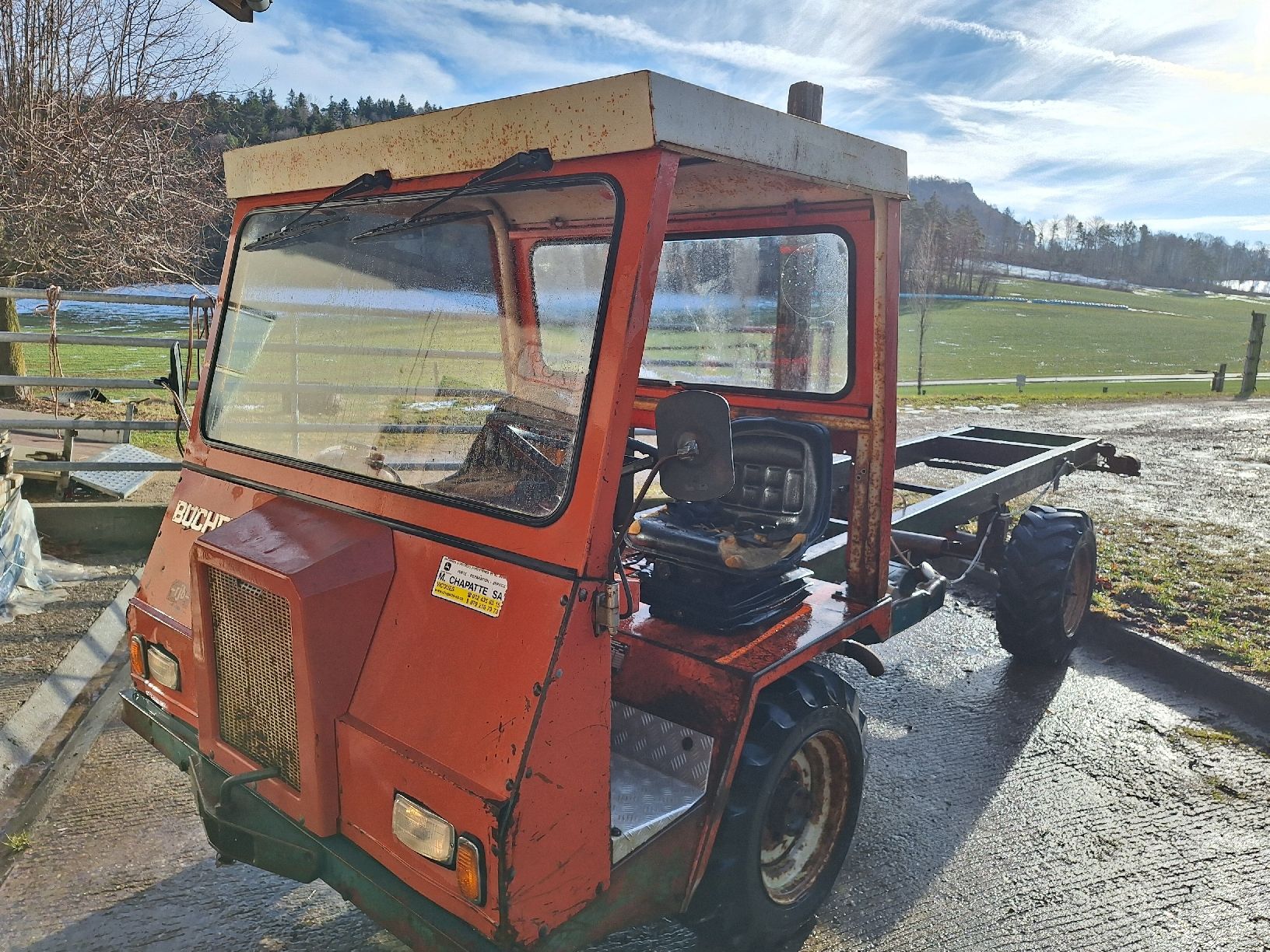 Bucher Trattori: Transporter Bucher TR 2500 Traktor – Usato da Eptingen venduto da Bobbl1