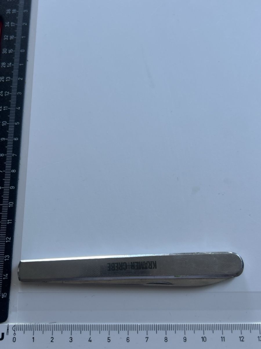 Coltelli tascabile: Messer Giesen & Forsthoff Solingen Metall (S34) – Usato da Neuenhof venduto da SchnaeppliAllerlei 4