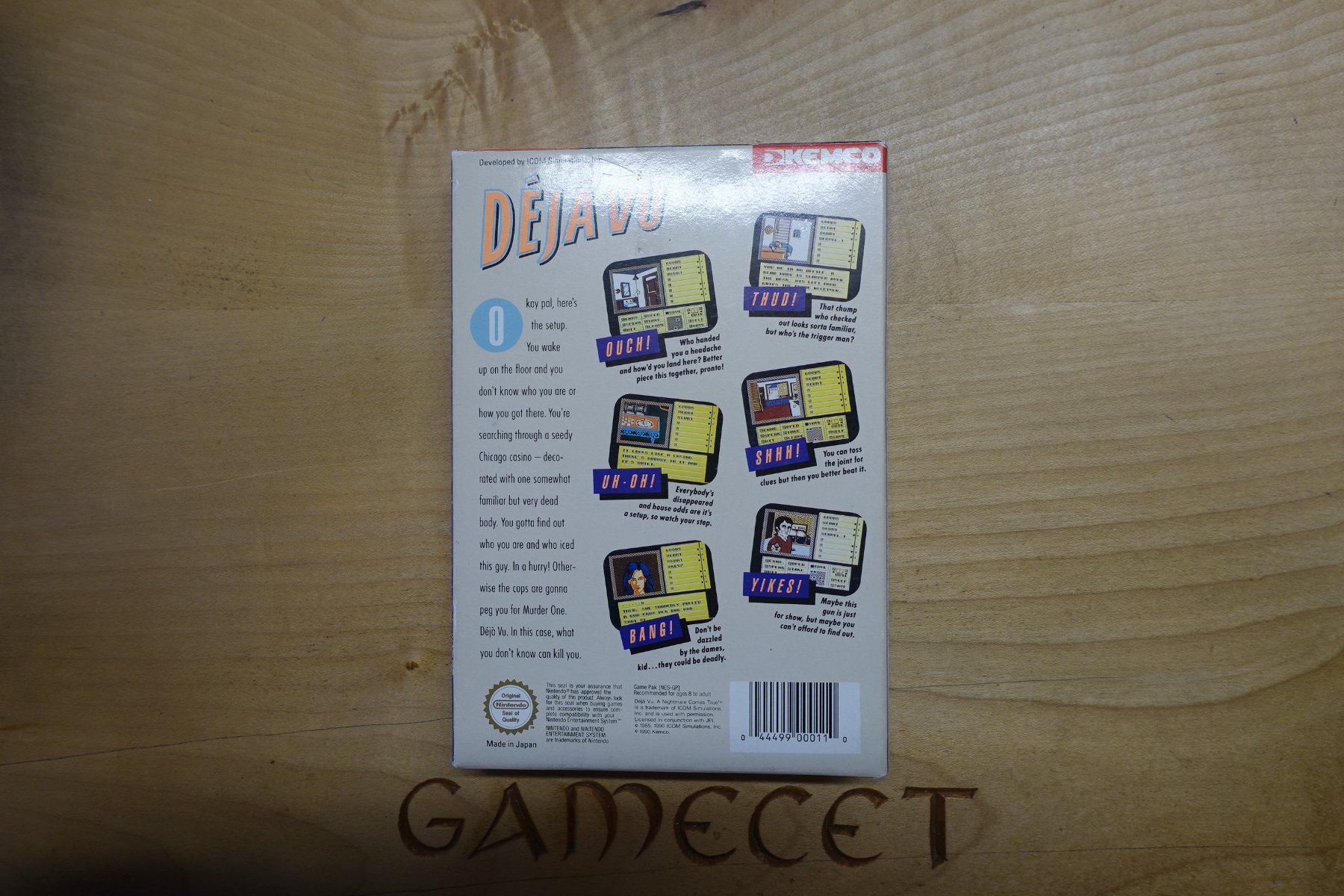 Nintendo Giochi: Deja Vu: A Nightmare Comes True – Usato da Steinach venduto da Gamecet 5