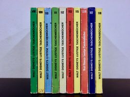 10 LUSTIGES TASCHENBUCH LTB 108 - 118 alles Erstausgaben