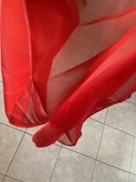 Roter Stoff Chiffon ca 80x113cm leicht für z.B. Vorhang