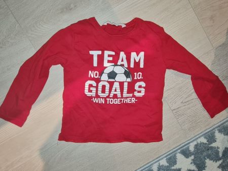 H&M Pullover Fussball 92