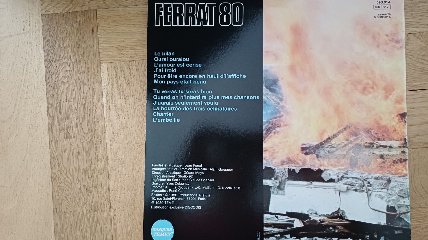 Dischi in vinile: 5 vinyles Jean Ferrat – Usato da Genève venduto da njia 1