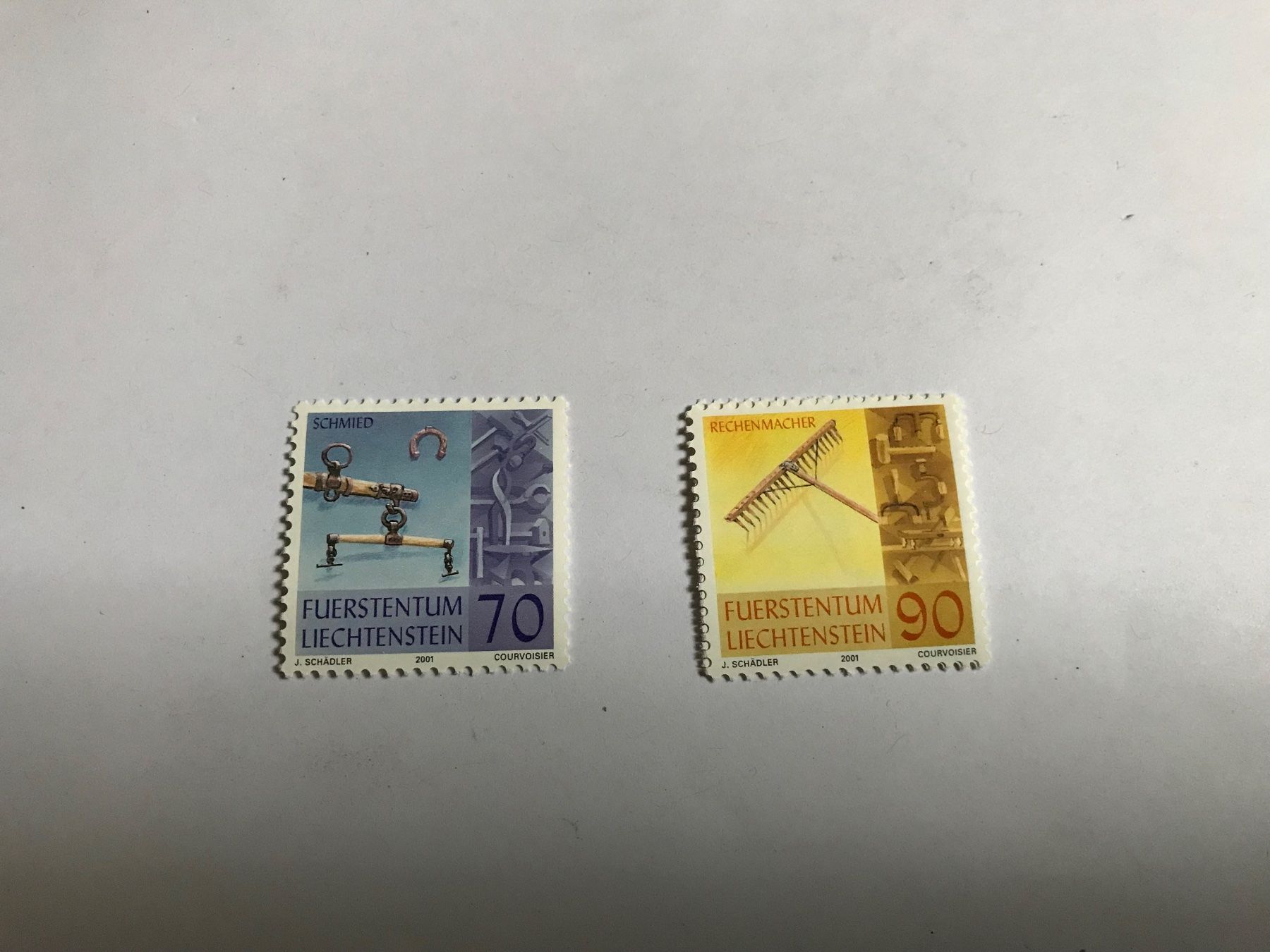 Tutti i francobolli: briefmarken FL 2001, ungestempelt – Usato da liestal venduto da makai05