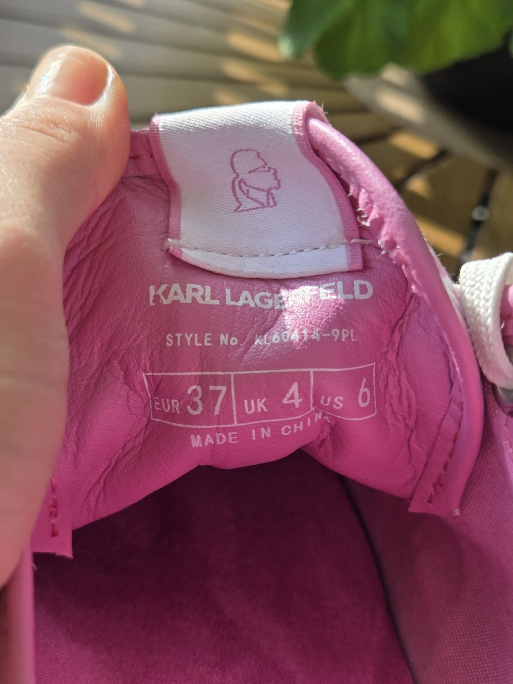 Karl Lagerfeld Damenschuhe: Karl Lagerfeld Sneaker Rosa Grösse 37 – Gebraucht aus Bülach von Recherchieren 6