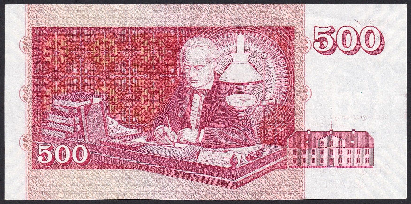 Banconote: Island 500 Kronur 2013 – Usato da Brugg AG venduto da banknoten_muesli 1