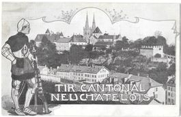 Neuchâtel Tir Cantonal 1906