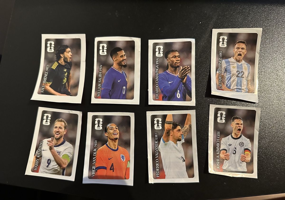 Panini Carte collezionabili: FIFA coca-cola Panini 8 Stück – Nuovo (secondo la descrizione) da Chur venduto da cav_qqm5