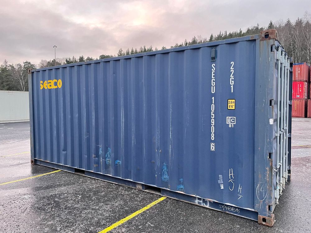 20Fuss Seecontainer / Lagercontainer // Deffekter Boden (Defekt) in ...