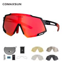 Sportbrille Set – 5 Wechselgläser Sonnebrille Comaxsun