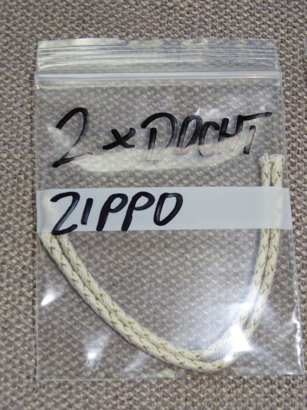 Zippo Accendini: 2 x Docht Zippo – Nuovo (secondo la descrizione) da Hirzel venduto da Musicman03
