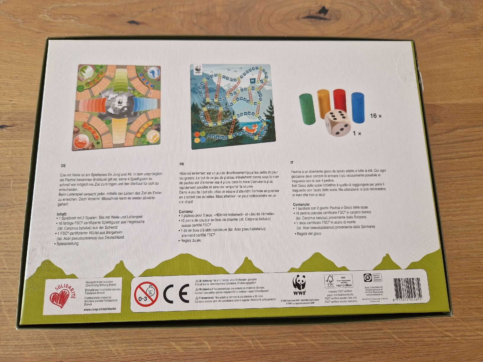 Giochi: Brettspiel WWF Eile mit Weile neuwertig – Nuovo (secondo la descrizione) da Seuzach venduto da SaschaFr 1