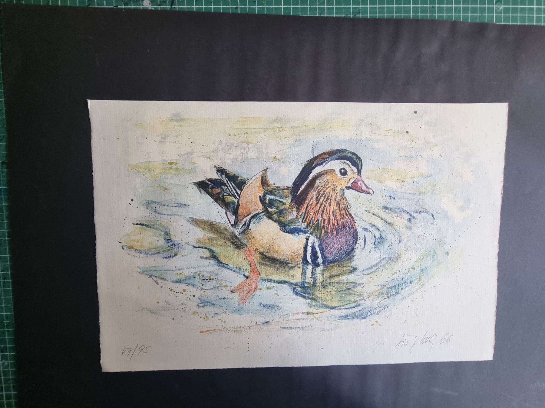 Grafica & Litografie: FRITZ HUG ORIGINAL LITHOGRAPHIE SIGNIERT NUMMERIERT – Usato da Gersau venduto da kunst-online