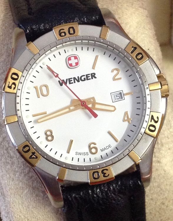 WENGER swissmade Herrenuhr 36 mm ( Neue Preise 295 CHF ) Kaufen
