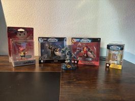 Skylanders & Amiibo Konvolut - 5 Figuren, OVP versiegelt