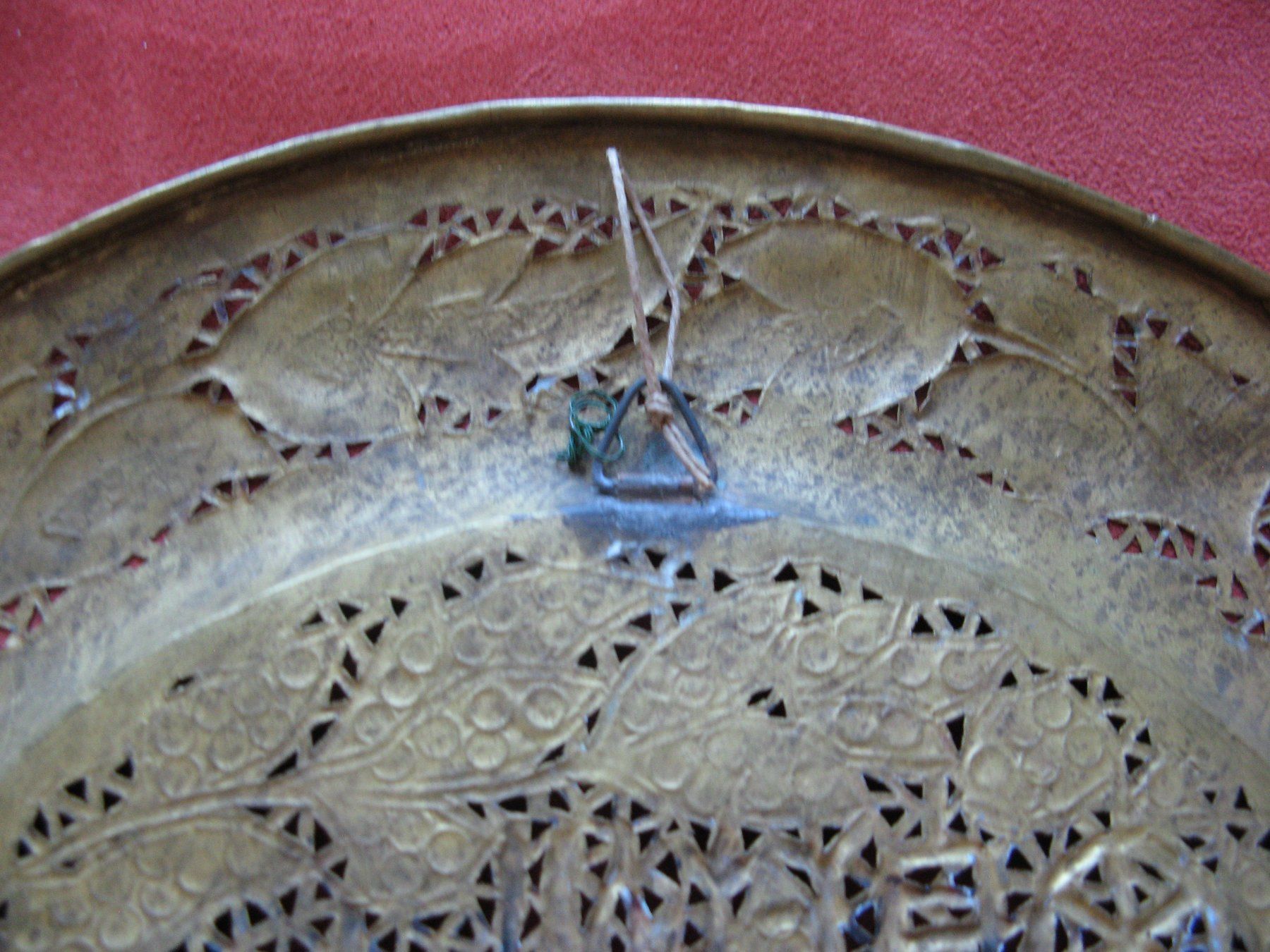 Assiettes: Messingteller heilige Kuh DM 38 cm – D'occasion à Zürich par apil 3