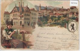 Gruss aus Wyl Wil SG - Litho 1900