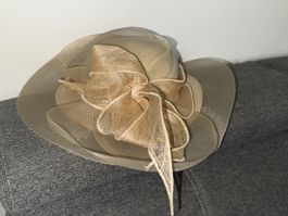 ELEGANTER DAMENHUT MIT SCHLEIFE VINTAGE