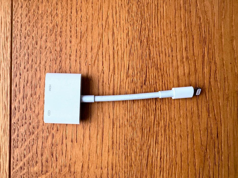 Apple Lightning Digital AV Adapter (HDMI) (Gebraucht) in Wil SG für CHF ...