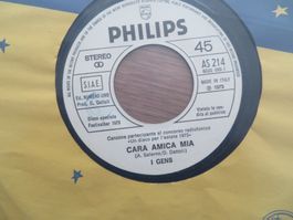 Philips Single Schallplatte - Cara Amica Mia - 1973 Top!