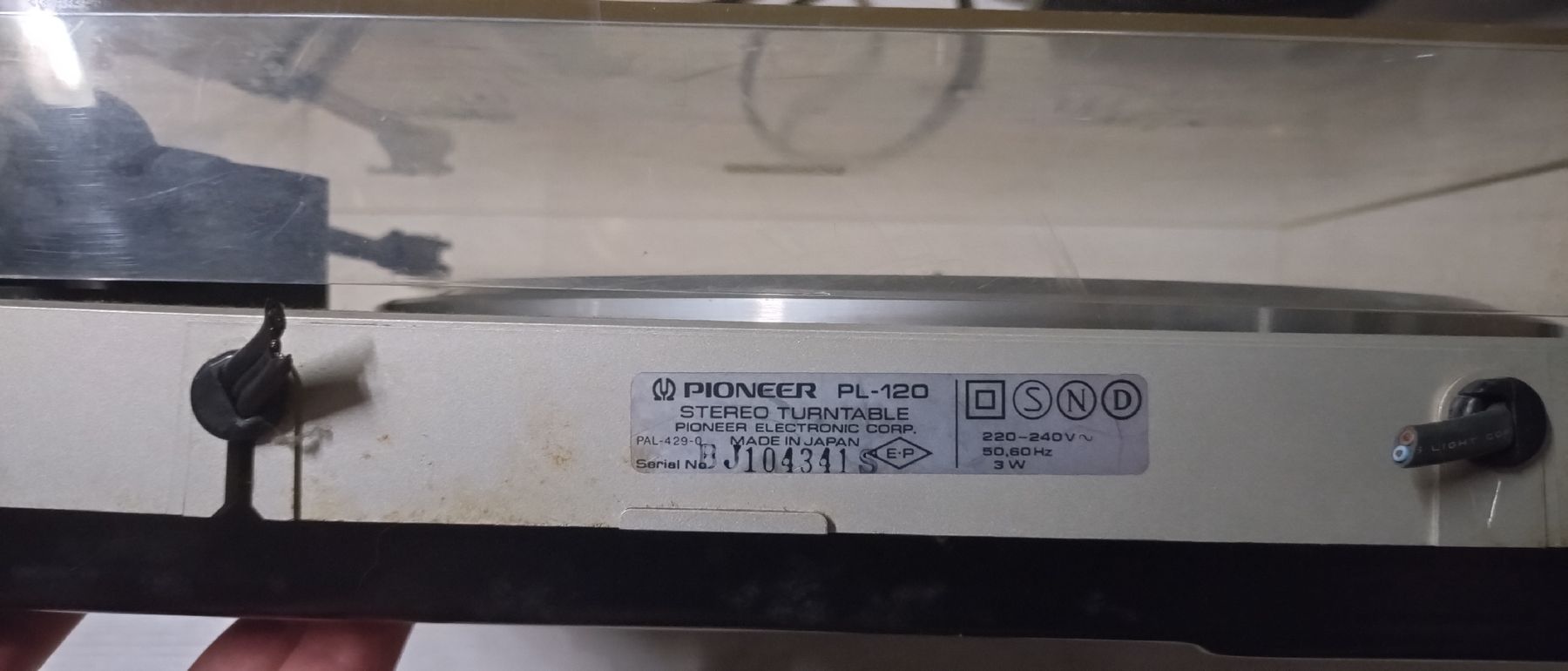 Pioneer Giradischi: Platine vinyle Pioneer PL-120 défectueux – Difettoso da Farvagny-le-Grand venduto da LaCaverne 3