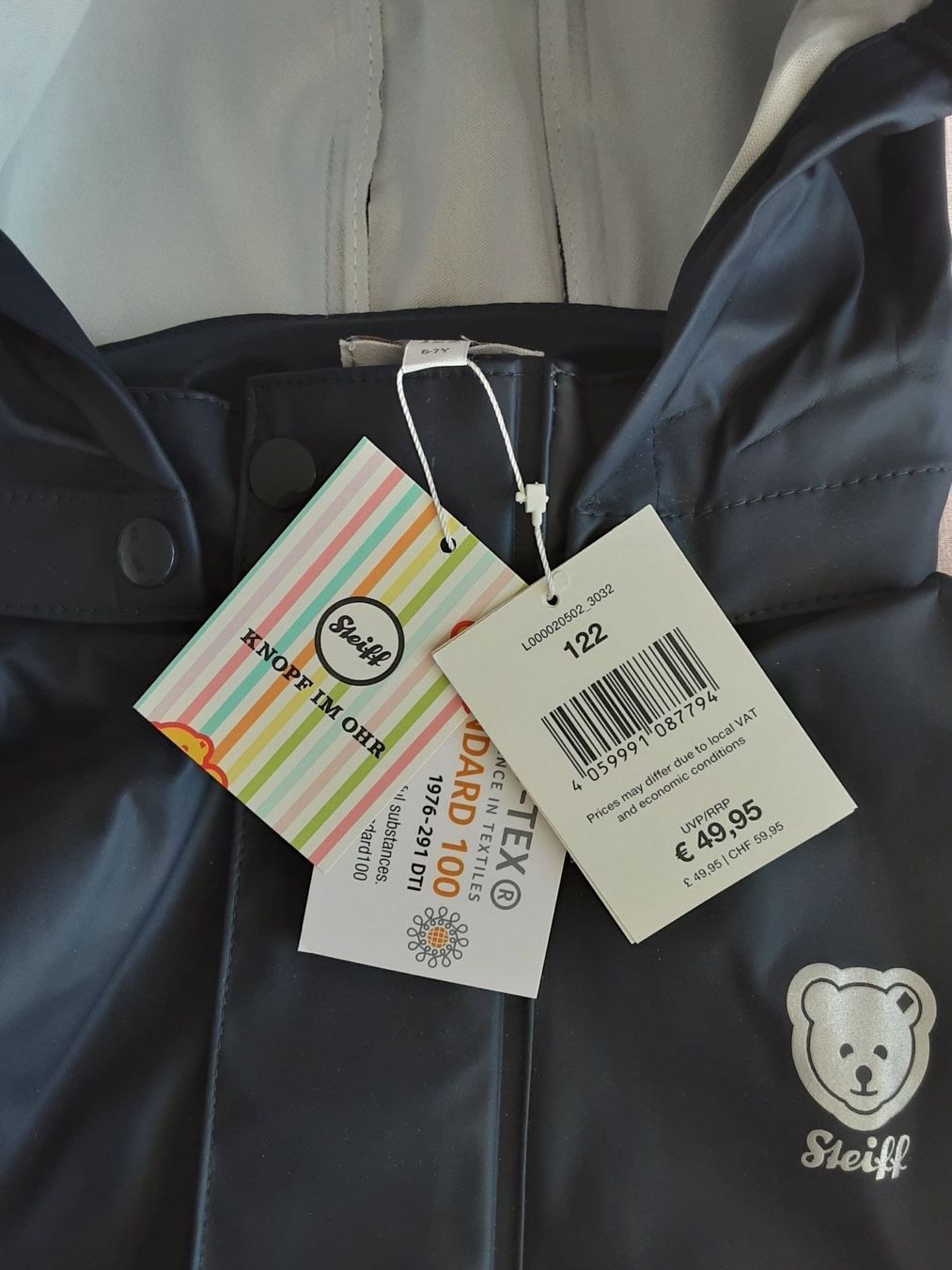 Steiff Giacche & Cappotti: Steiff Jungen Rainjacket Regenjacke – Nuovo e nell'imballaggio originale da Glattfelden venduto da Roman2504 6