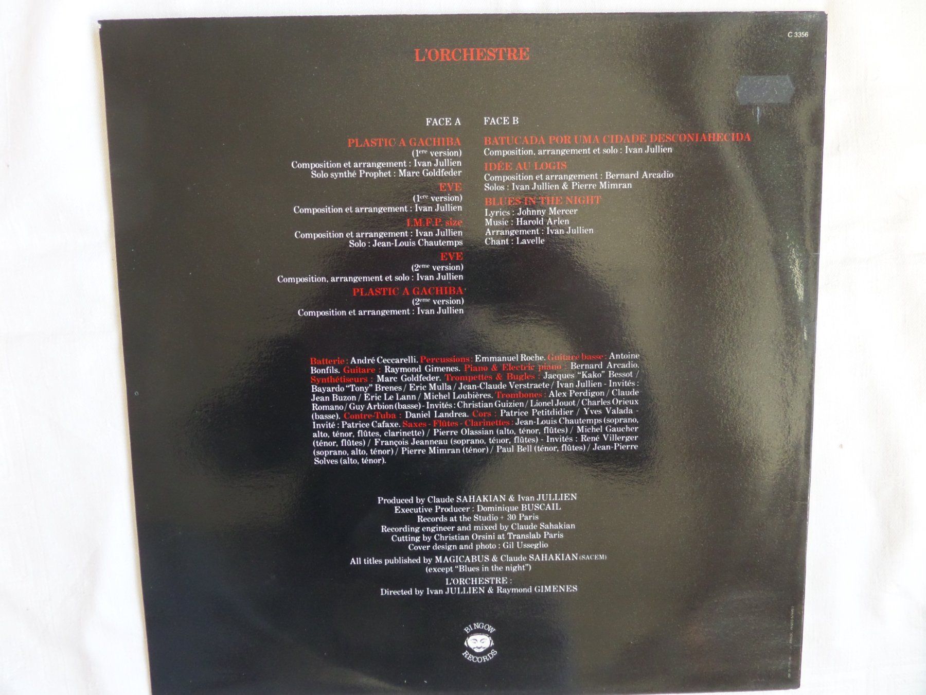 Vinyles: Ivan Jullien – L'Orchestre – D'occasion à Genève par CDLPBookS 1