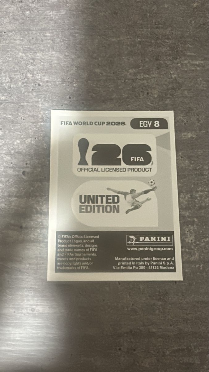 Panini Carte collezionabili: EGY 8 , FIFA WORLD CUP 2026 PANINI  – Nuovo (secondo la descrizione) da Frauenfeld venduto da 1PegPeg1 1