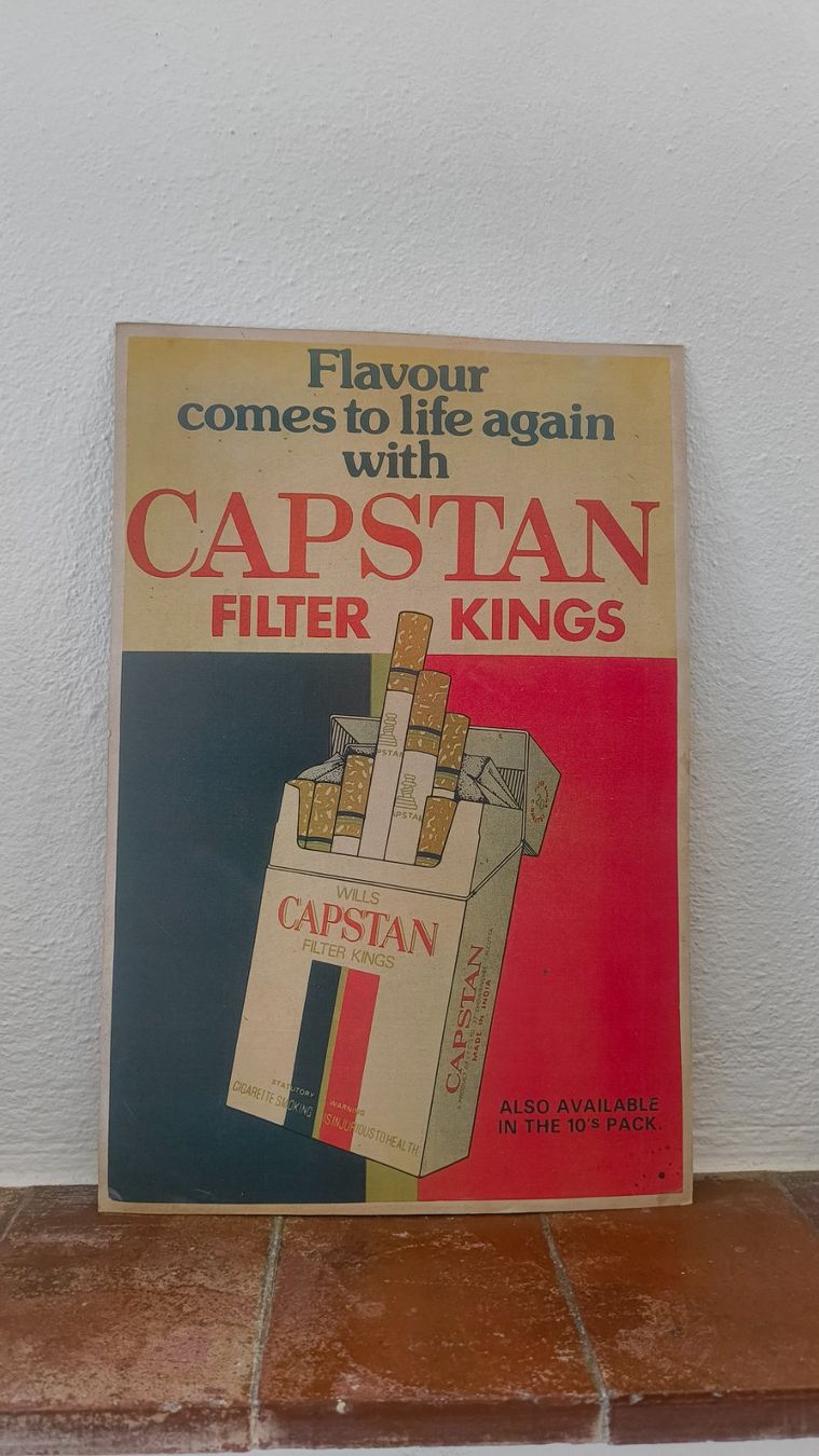 Foto & Immagini: Vintage Capstan poster – Usato da Pedrinate venduto da Abitandmore