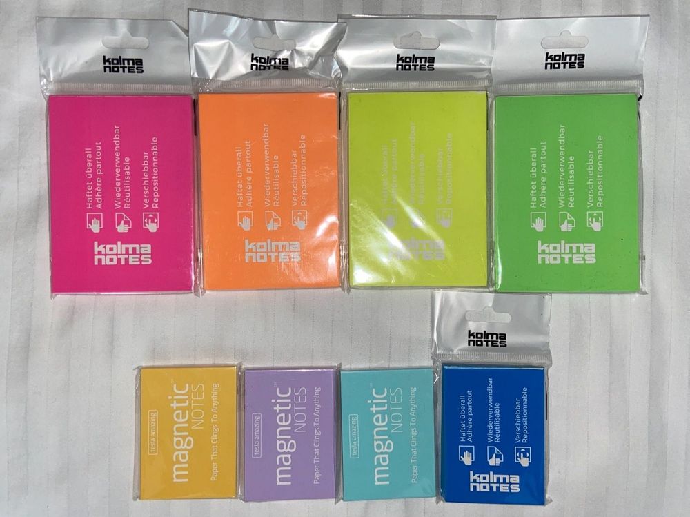 Kolma Notes Haftnotizen (Neu und originalverpackt) in Zürich für CHF 2 ...