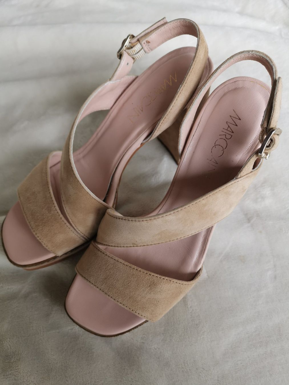 Marc Cain Scarpe da donna: Sandales beige Marc Cain Gr. 37 – Nuovo e nell'imballaggio originale da Develier venduto da comala66 4