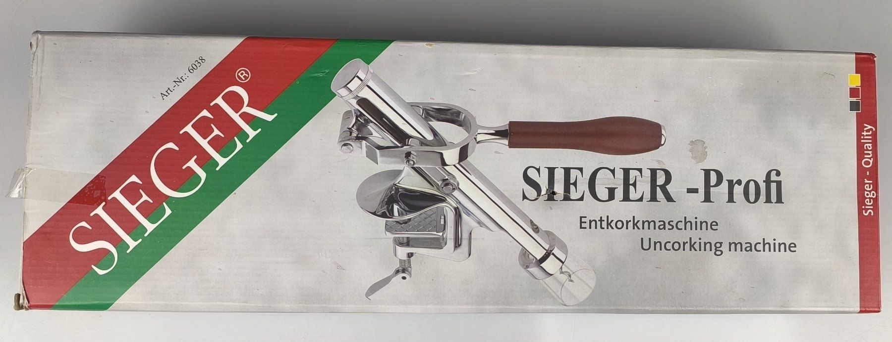 Tutte le macchine: Sieger-Profi Entkorkmaschine – Usato da Rüti ZH venduto da Restwert_Rueti_ZH